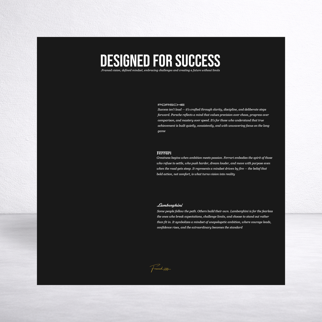 Designed For Success – Car Keys