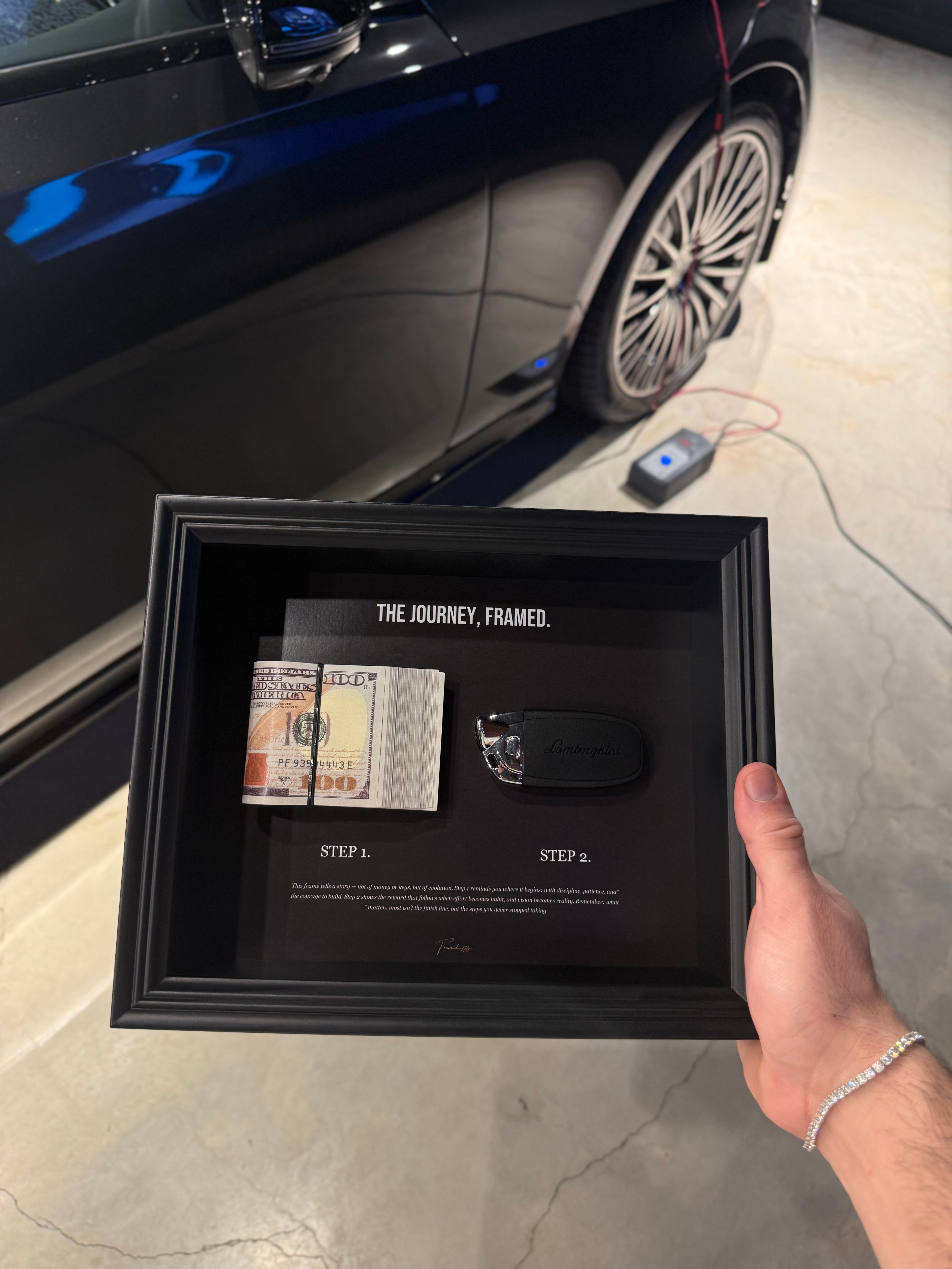 The Journey Framed - Lambo Edition